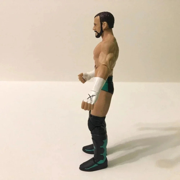 2011 Mattel  WWE Wrestling Flex Force CM Punk Figure WWF WCW - Picture 4 of 16